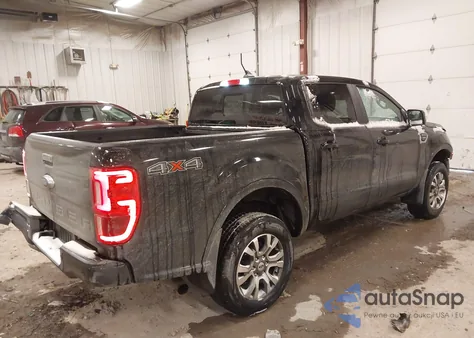 2021 Ford Ranger Lariat z USA, uszkodzony, nr VIN 1FTER4FH2MLD29920